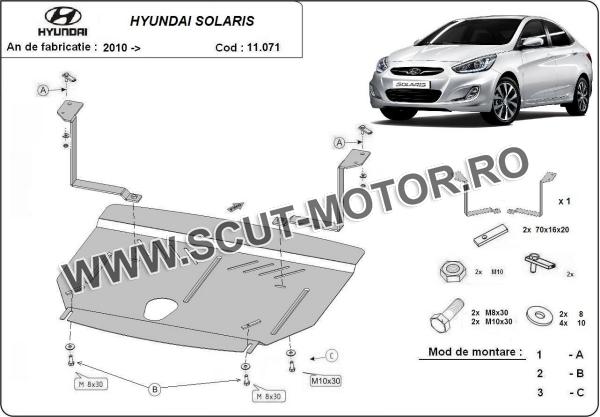 Scut motor Hyundai Solaris 1