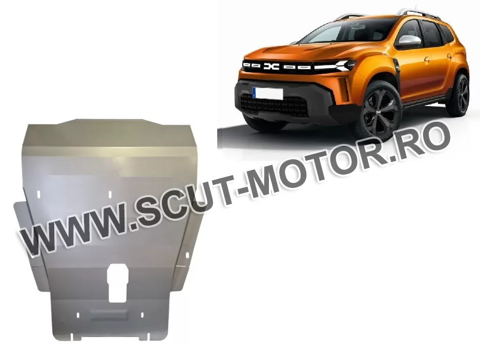 Scut motor din aluminiu Dacia Duster - 4x4 2024-2024