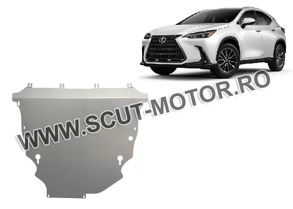 Scut motor din aluminiu Lexus NXAZ20 2021-2024