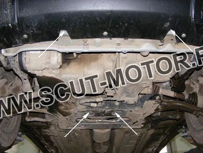 Scut motor și cutie de viteză  Citroen Xsara 1997-2004