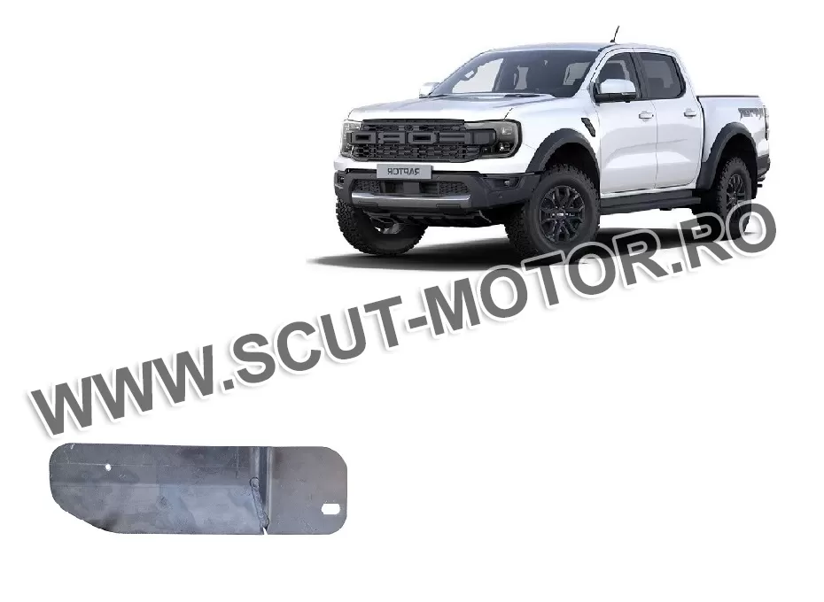 Scut filtru combustibil, conducte Ford Ranger Raptor  - Aluminium 2023-2024