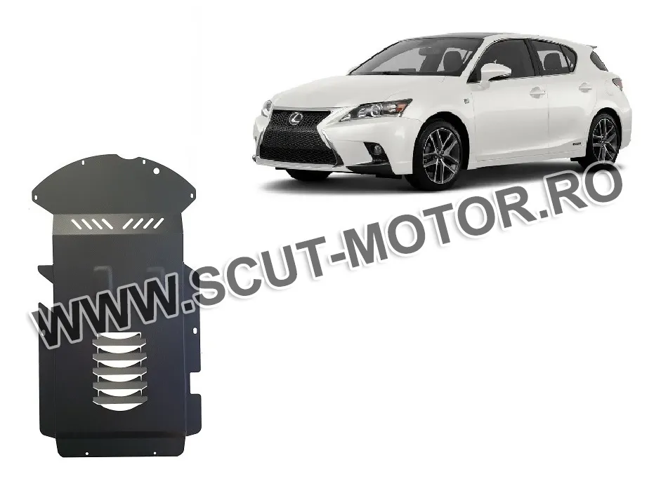 Scut antifurt catalizator pentru Lexus CT200H 2011-2025