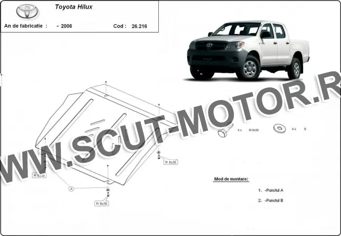 Scut motor Toyota Hilux 2000-2004