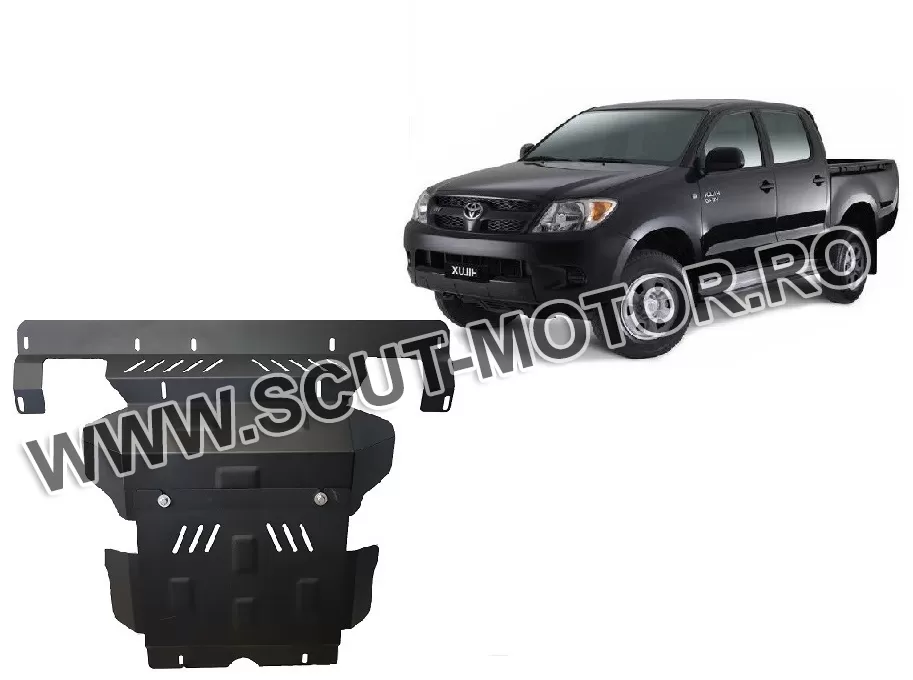 Scut motor și radiator Toyota Hilux 2004-2015