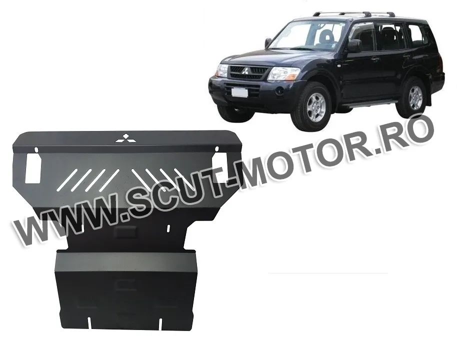 Scut motor și radiator Mitsubishi Pajero 3 (V60, V70) 1999-2007