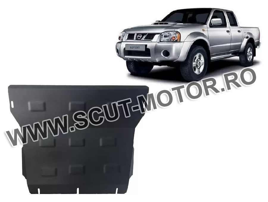 Scut motor şi radiator Nissan Navara D22 1997-2004