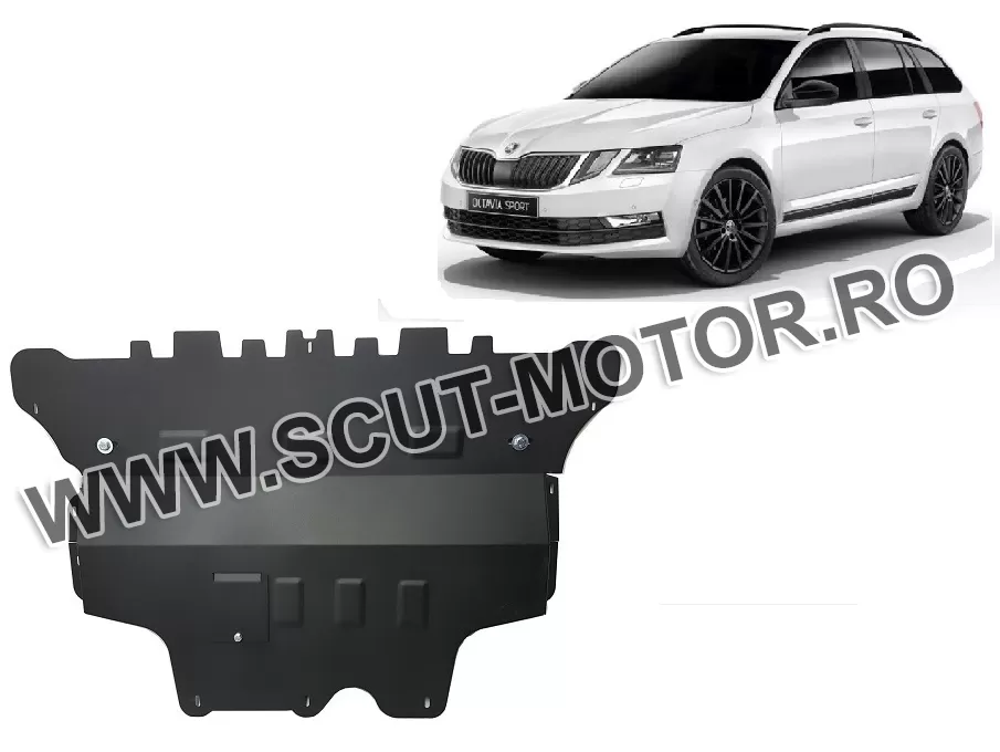 Scut motor și cutie de viteză Skoda Octavia 3 - cutie de viteză manuală 2013-2019