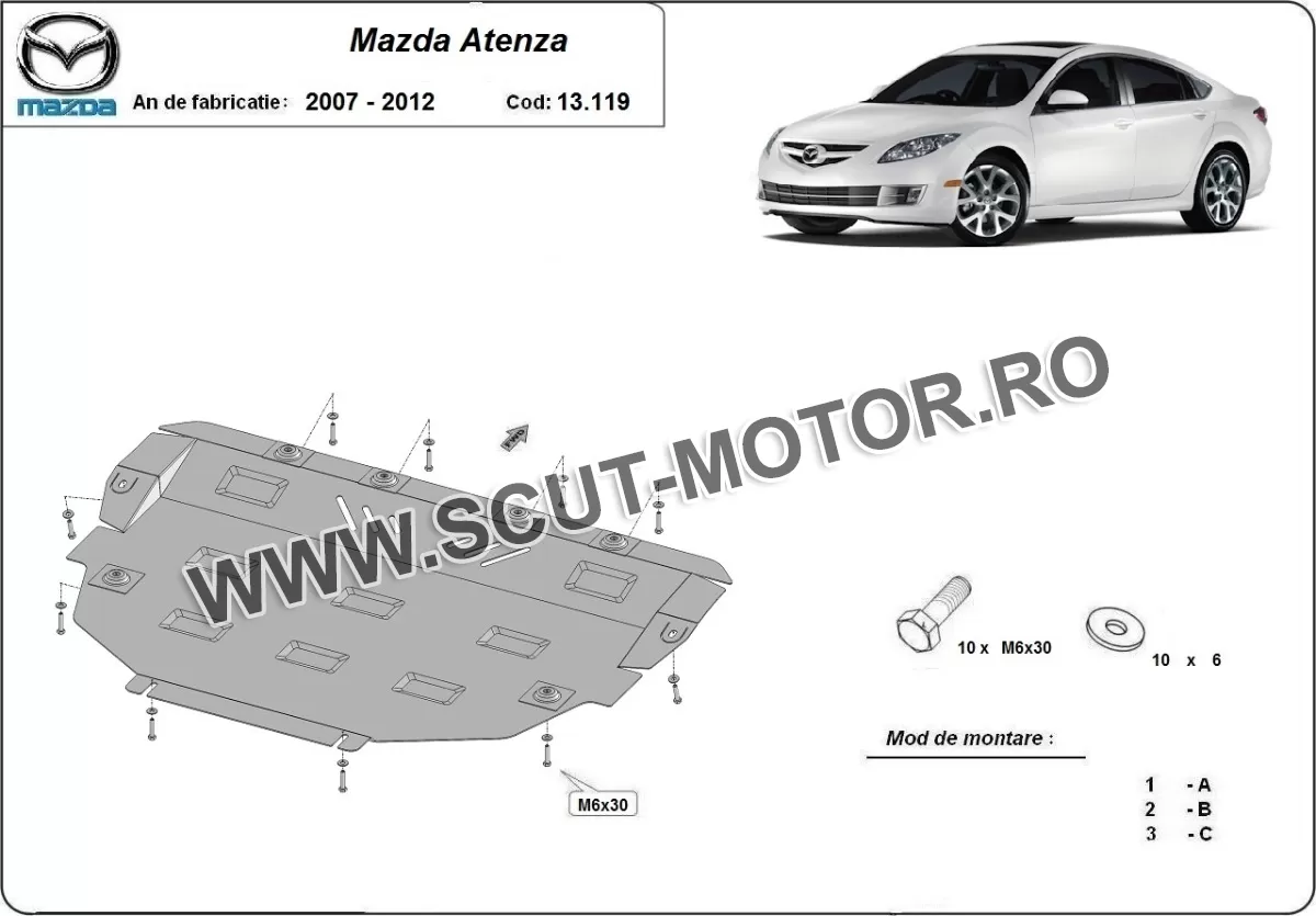 Scut motor Atenza 2007-2012